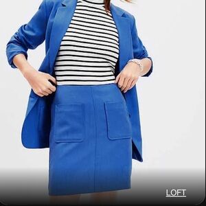 Loft shift pocket skirt